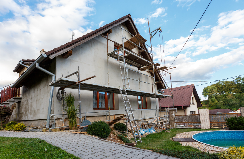 Возведение домов из кирпича, газобетона, по каркасной технологии